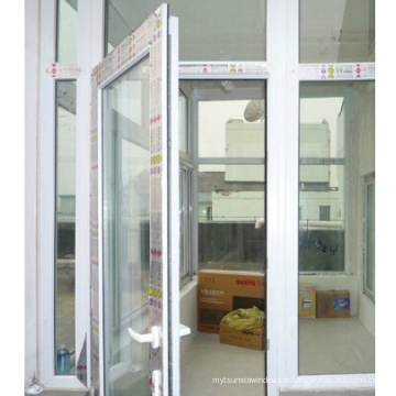 Bonne qualité et prix raisonnable PVC / UPVC Casement Window